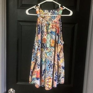 Xl sleeveless vibrant blouse tank new spense